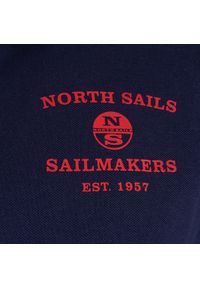North Sails Koszulka Polo | 90 2339 000 | Polo S/S W/Graphic | Mężczyzna | Granatowy. Okazja: na co dzień. Typ kołnierza: polo. Kolor: niebieski. Materiał: bawełna. Długość rękawa: krótki rękaw. Wzór: nadruk. Styl: casual, klasyczny #3