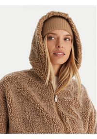 Roxy Polar City Track Brązowy Regular Fit. Kolor: brązowy. Materiał: syntetyk #5