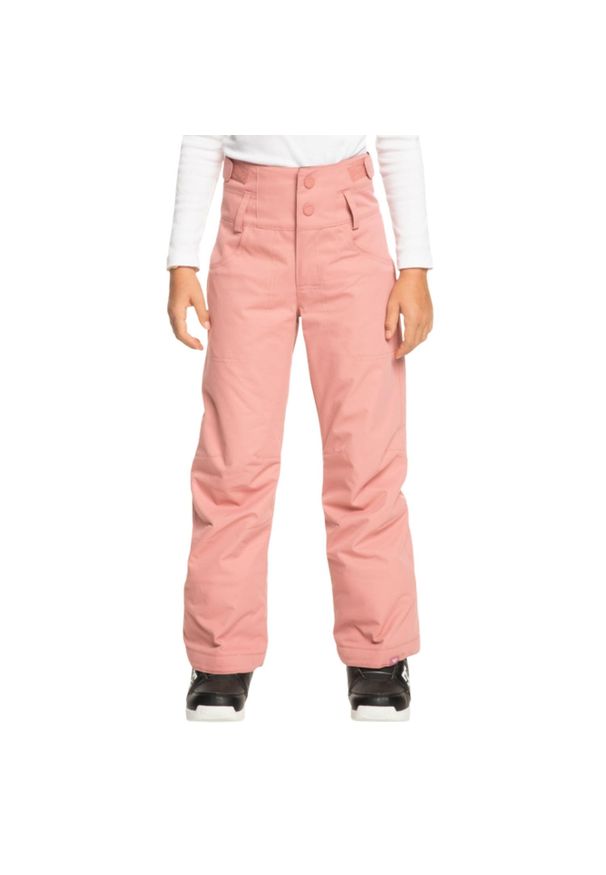 Spodnie narciarskie dla dzieci Roxy Diversion. Kolor: różowy. Materiał: poliester. Sezon: zima. Sport: narciarstwo