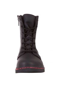 Buty Kappa Deenish W 242885 1122 czarne. Zapięcie: sznurówki. Kolor: czarny. Materiał: materiał, syntetyk, guma. Szerokość cholewki: normalna. Sezon: zima. Styl: klasyczny #2
