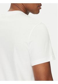 Lacoste T-Shirt TH9842 Biały Regular Fit. Kolor: biały. Materiał: bawełna