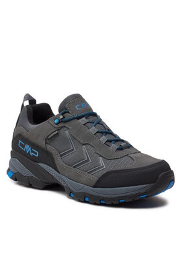 CMP Trekkingi Melnick Low Trekking Shoes WP 3Q19657 Szary. Kolor: szary. Materiał: skóra. Sport: turystyka piesza