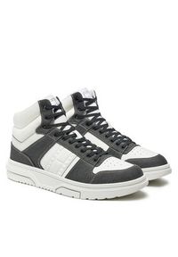 Tommy Jeans Sneakersy The Brooklyn Mid Top EM0EM01430 Czarny. Kolor: czarny