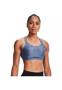 Biustonosz sportowy Under Armour High Crossback Bra. Kolor: niebieski