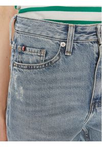 TOMMY HILFIGER - Tommy Hilfiger Szorty jeansowe WW0WW41326 Niebieski Slim Fit. Kolor: niebieski. Materiał: bawełna