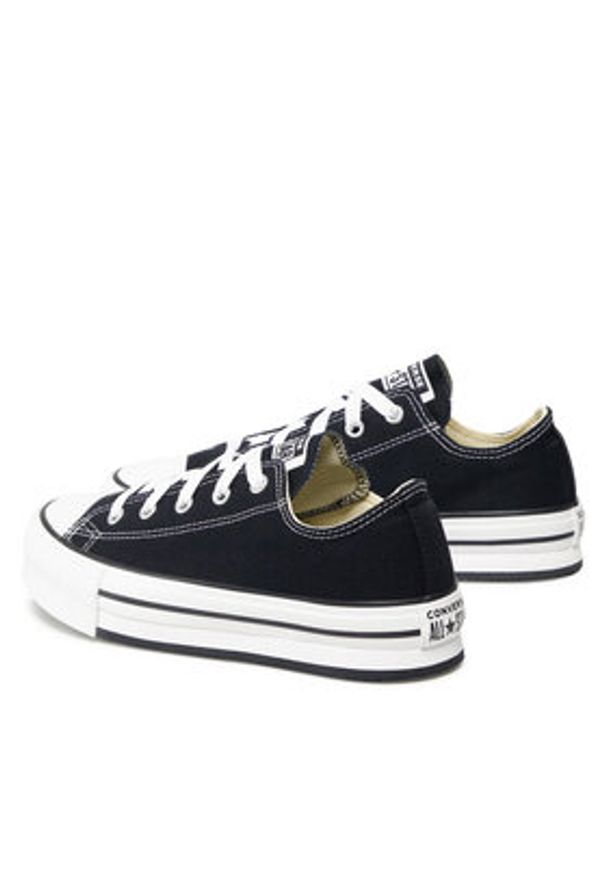Converse Trampki Chuck Taylor All Star Eva Lift Ox 272857C Czarny. Kolor: czarny. Materiał: materiał
