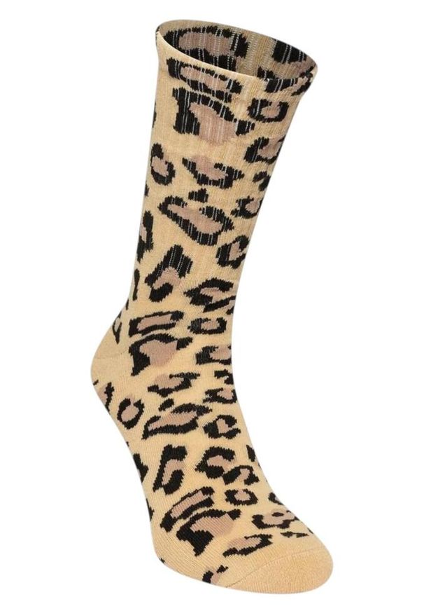 New Era - Skarpetki New York Yankees Leopard Crew. Kolor: wielokolorowy, zielony, brązowy