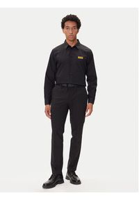 Versace Jeans Couture Koszula 79GALKR1 Czarny Regular Fit. Kolor: czarny. Materiał: bawełna #3