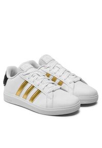 Adidas - adidas Sneakersy Star Wars Grand Court 2.0 IH8034 Biały. Kolor: biały. Materiał: skóra. Wzór: motyw z bajki #6