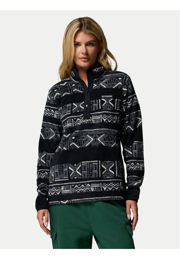 columbia - Columbia Polar Benton Springs™ 2085611 Czarny Regular Fit. Kolor: czarny. Materiał: syntetyk