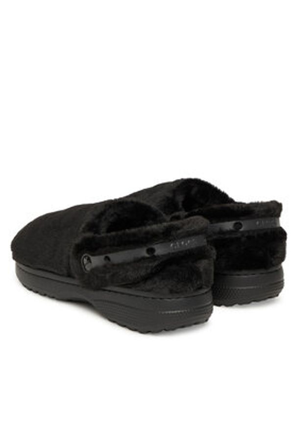 Crocs Kapcie Classic Unfurgettable Clog 211116 Czarny. Kolor: czarny. Materiał: materiał