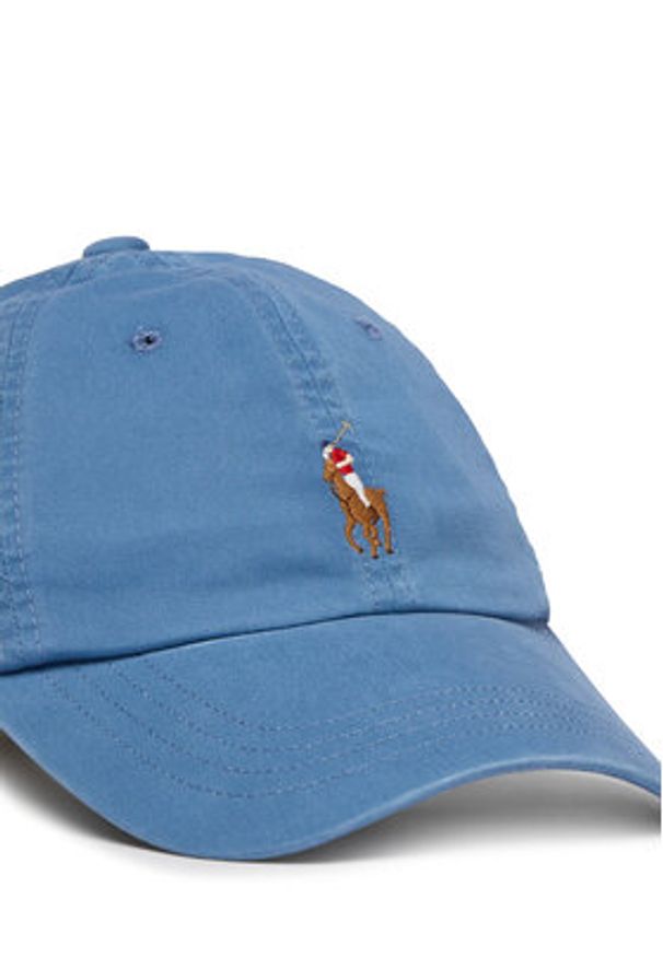 Polo Ralph Lauren Czapka z daszkiem 211954881500 Niebieski. Kolor: niebieski. Materiał: bawełna