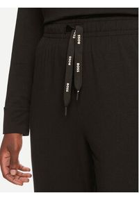 BOSS - Boss Spodnie dresowe 50520148 Czarny Relaxed Fit. Kolor: czarny. Materiał: bawełna #5