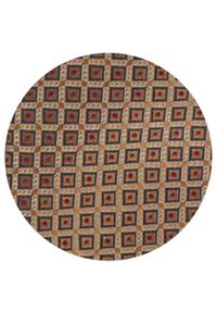 Męski Krawat - Odcień Jasnego Brązu, Drobny Wzór - Alties. Kolor: beżowy, wielokolorowy, brązowy. Materiał: tkanina. Styl: elegancki, wizytowy #4