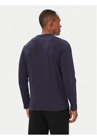 Kappa Longsleeve 382J2RW Granatowy Regular Fit. Kolor: niebieski. Materiał: bawełna. Długość rękawa: długi rękaw #3