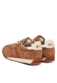 Polo Ralph Lauren Sneakersy Hester Trainer 804P01365002 Brązowy. Kolor: brązowy. Materiał: zamsz, skóra
