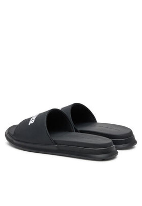 TOMMY HILFIGER - Tommy Hilfiger Klapki FM0FM05430 Czarny. Kolor: czarny. Materiał: skóra