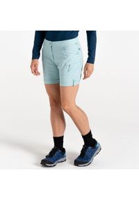 DARE 2B - Melodyjne Szorty Damskie. Kolor: niebieski. Materiał: tkanina, elastan, nylon. Sport: turystyka piesza