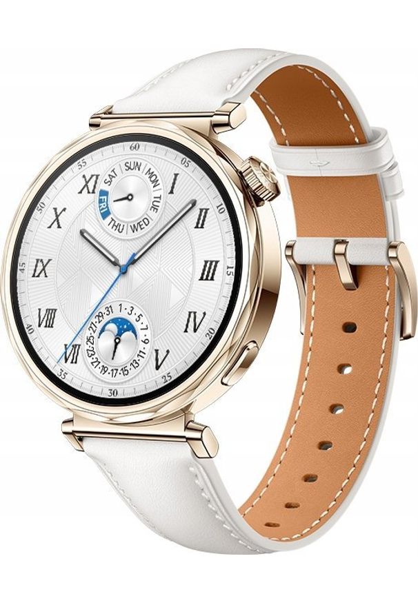 HUAWEI - Smartwatch Huawei Watch GT5 Classic 41mm Biały (Jana-B19L). Rodzaj zegarka: smartwatch. Kolor: biały