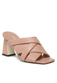 Pollini Klapki SA28117C1ITE0609 Różowy. Kolor: różowy. Materiał: skóra #2