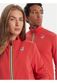 K-Way Bluza Augur K41225W Czerwony Regular Fit. Kolor: czerwony. Materiał: bawełna