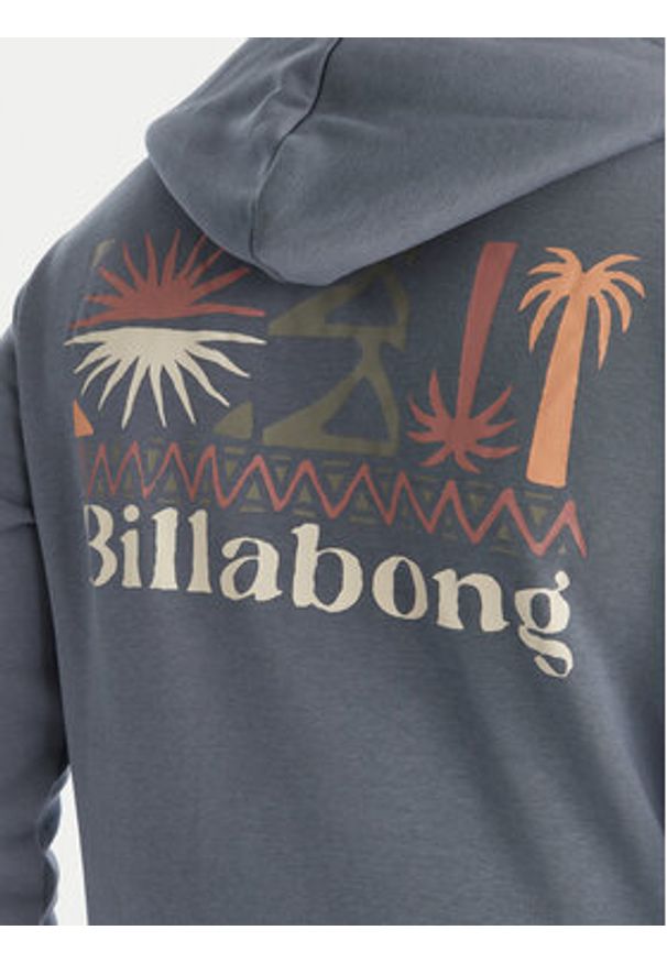 Billabong Bluza EBYSF00175 Niebieski Regular Fit. Kolor: niebieski. Materiał: bawełna