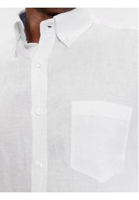 PAUL & SHARK - Paul&Shark Koszula 24413080 Biały Slim Fit. Kolor: biały. Materiał: len #3
