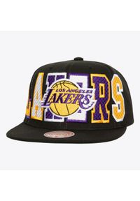 Mitchell & Ness - Czapka snapback Los Angeles Lakers NBA. Kolor: czarny #1