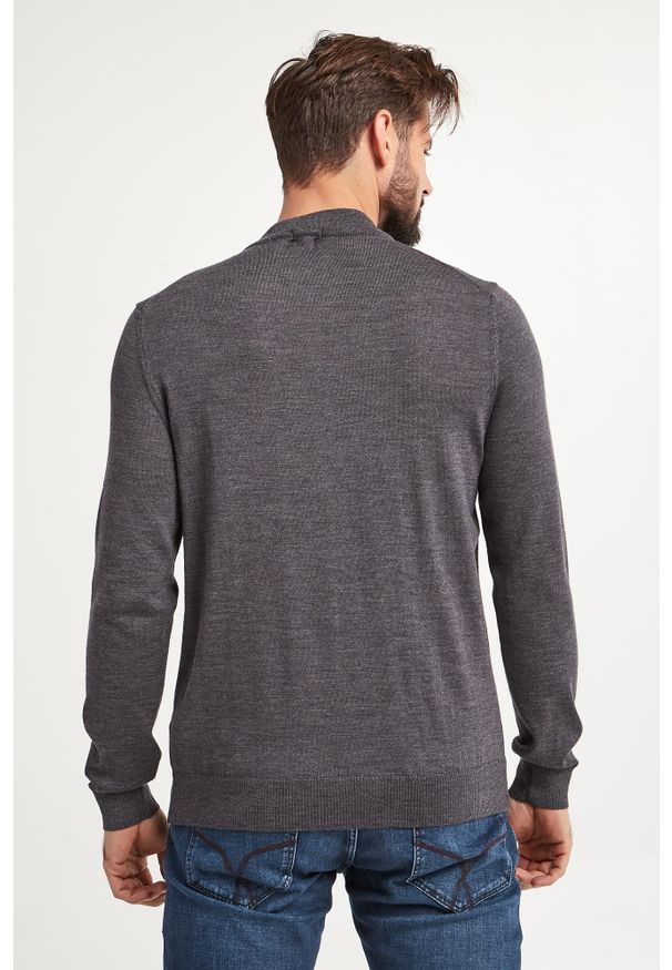 Sweter męski wełniany Davide JOOP!. Materiał: wełna