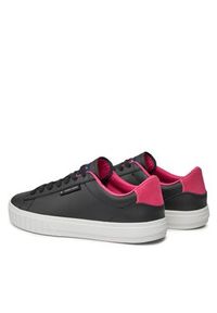 Tommy Jeans Sneakersy Tjw Cupsole Sneaker Ess EN0EN02508 Czarny. Kolor: czarny. Materiał: skóra