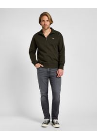 Lee - LEE MĘSKA BLUZA HALF ZIP SWS OLIVE NIGHT 112355752 LL99016192 #3