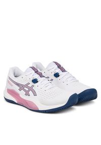 Asics Buty do tenisa Gel-Challenger 15 Clay 1042A293 Biały. Kolor: biały. Materiał: skóra. Sport: tenis #2