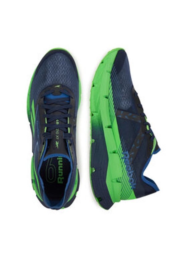 Reebok Buty do biegania FLOATZIG X1 100210159 Granatowy. Kolor: niebieski. Materiał: materiał