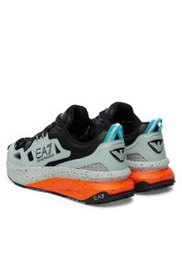 EA7 Emporio Armani Sneakersy 7X000602 AF10181 MZ703 Szary. Kolor: szary. Materiał: skóra #4