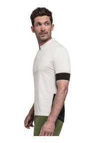 SCHÖFFEL - Koszulka rowerowa męska Schöffel Circ Pinega. Kolor: beżowy. Sport: kolarstwo