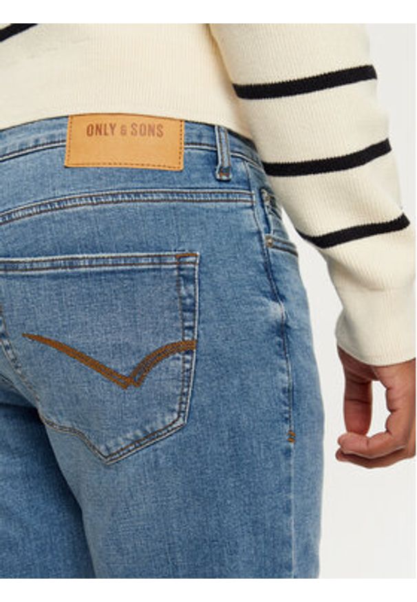 Only & Sons Jeansy Loom 22028531 Niebieski Slim Fit. Kolor: niebieski