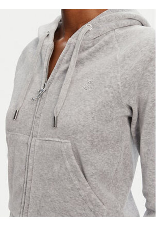 Juicy Couture Bluza Madison JCWA122001 Szary Slim Fit. Kolor: szary. Materiał: syntetyk