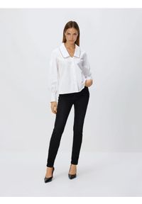 Reserved - Jeansy slim z dłuższą nogawką - czarny. Kolor: czarny. Długość: długie #1