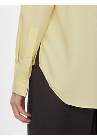 Calvin Klein Koszula K20K206777 Żółty Relaxed Fit. Kolor: żółty. Materiał: syntetyk