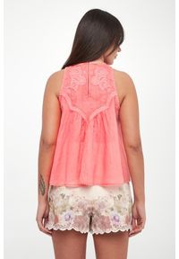 Twinset Milano - Top damski z haftem TWINSET. Wzór: haft #4