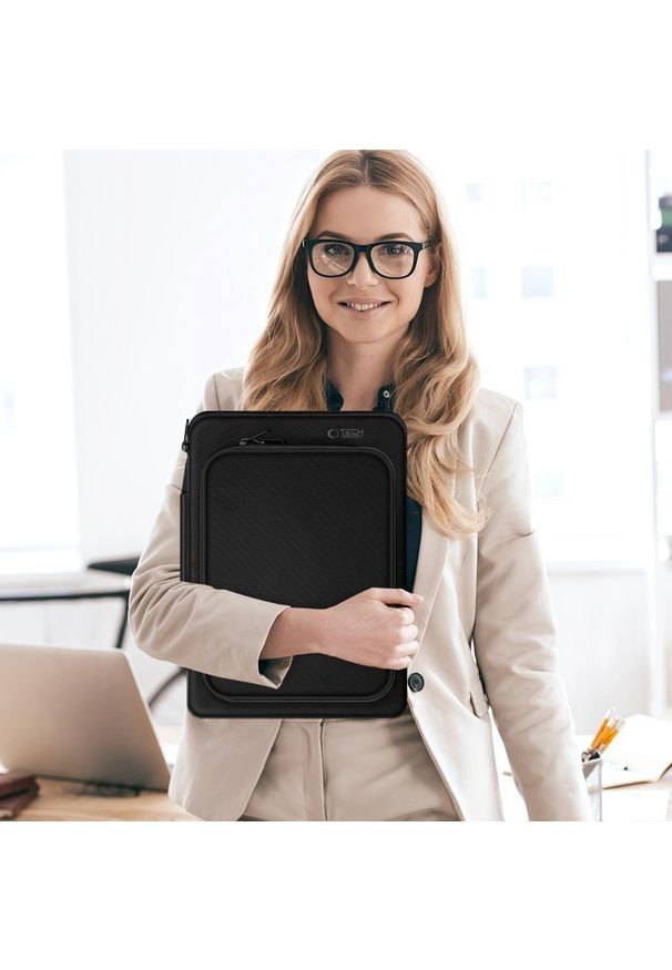 TECH-PROTECT - Torba Tech-Protect Basic Bag Laptop 15-16 Black. Styl: biznesowy, elegancki, casual
