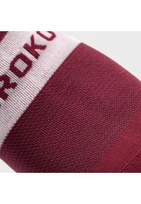 SIROKO - Mężczyzna i kobieta Kolarstwo Skarpetki rowerowe S1 Maroon Volata Siroko Bordo. Kolor: brązowy. Materiał: nylon. Sport: kolarstwo