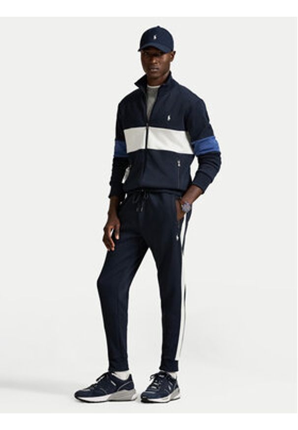 Polo Ralph Lauren Spodnie dresowe 710P03890001 Granatowy Regular Fit. Kolor: niebieski. Materiał: syntetyk