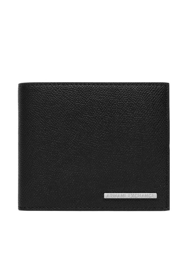 Portfel Armani Exchange. Kolor: czarny