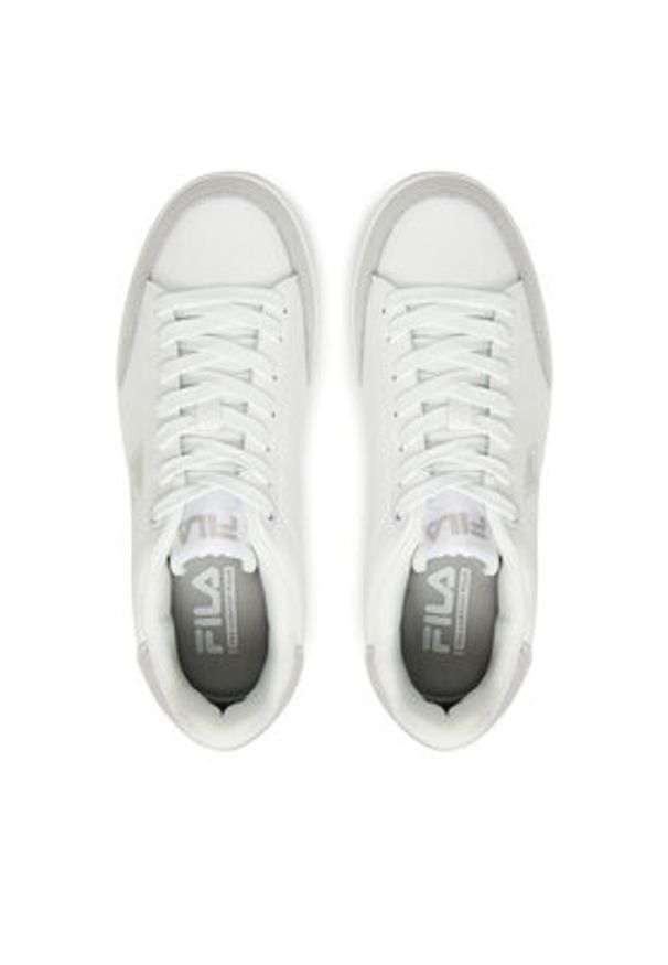 Fila Sneakersy Courtbay FFW0477 Biały. Kolor: biały. Materiał: skóra