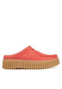 Klapki Clarks. Kolor: pomarańczowy