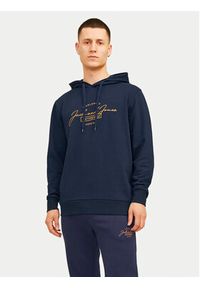 Jack & Jones - Jack&Jones Dres Ferris 12266296 Granatowy Standard Fit. Kolor: niebieski. Materiał: bawełna, syntetyk #8