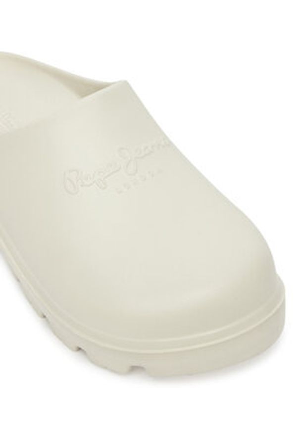 Pepe Jeans Klapki Sun Beach PLS70161 Biały. Kolor: biały