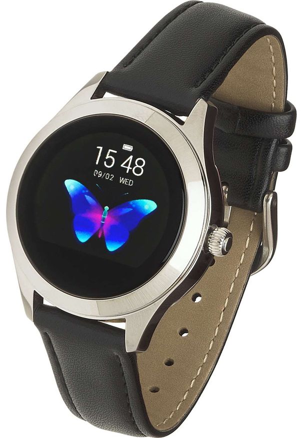 Czarny zegarek Garett Electronics smartwatch