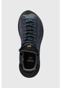 Zamberlan buty Free Blast Suede damskie kolor granatowy. Zapięcie: sznurówki. Kolor: niebieski. Materiał: materiał, skóra, zamsz, guma. Szerokość cholewki: normalna #4